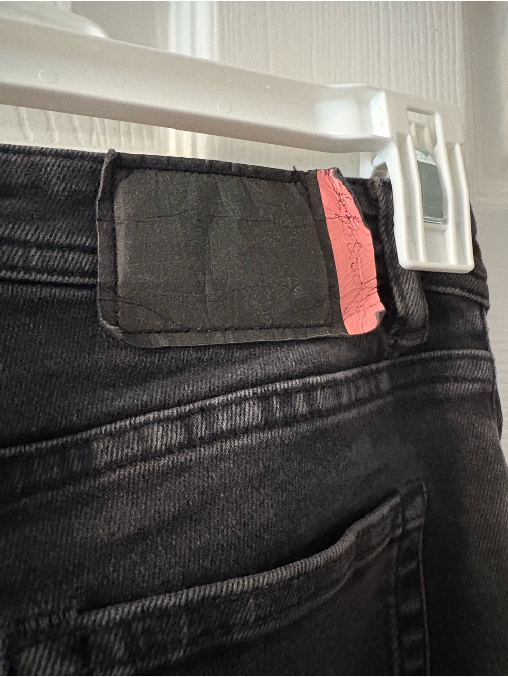 Acne Studios Blå Konst Peg Used Blk High Rise Skinny Jeans Black Size 26 32 - Picture 6 of 7